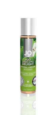 Смазка на водной основе System JO H2O — Green Apple (30 мл) без сахара, растительный глицерин