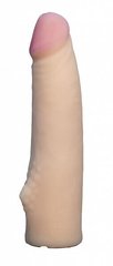 Насадка для страпона телесная EGZO Ciberskin NSTR07 ( 18,5 см х 3,8 см )