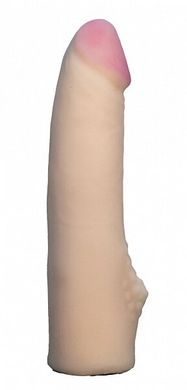 Насадка для страпона телесная EGZO Ciberskin NSTR07 ( 18,5 см х 3,8 см )