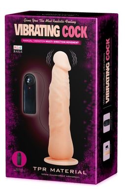 Вибратор на присоске Vibrating Cock, BW-008068A
