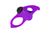 Эрекционное виброкольцо Adrien Lastic Lingus MAX Violet с язычком для стимуляции клитора