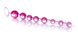Анальные бусы Jelly Anal Beads Pink, SKN-ANL033 Pink
