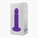 Дилдо с присоской Adrien Lastic Hitsens 3 Purple, отлично для страпона, диаметр 4,1см, длина 18,2см