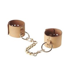 Наручники Bijoux Indiscrets MAZE - Wide Cuffs Brown