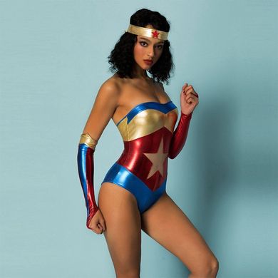 Эротический ролевой костюм "Wonder Woman" One Size