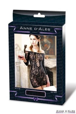 Платье сетка Anne De Ales FETISH DINNER Black XL