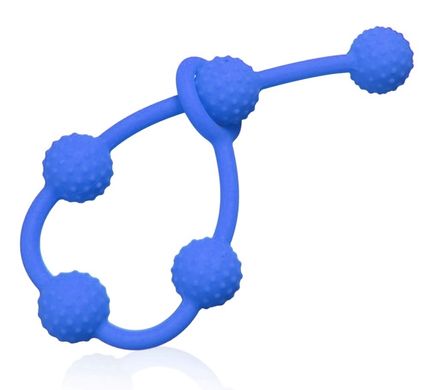 Анальные бусы Silicone Anal Beads Blue, SKN-ANL034 Blue