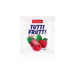 Оральный лубрикант "Tutti-frutti малина" 4 ml