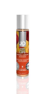 Смазка на водной основе System JO H2O — Peachy Lips (30 мл) без сахара, растительный глицерин